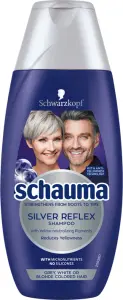 Schauma šampon pro šedivé, bílé nebo blond vlasy Silver Reflex, 250 ml