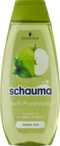 Schauma Soft Freshness šampon jablko a kopřivy pro normální vlasy, 400 ml