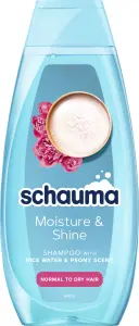 Schauma Moisture & Shine šampon na vlasy pro normální až suché vlasy, 400 ml