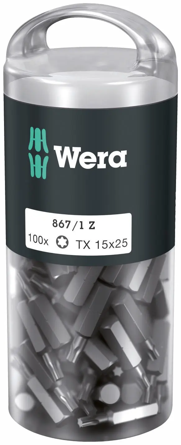867/1 Z TORX® DIY BIT TORX, DIY 101 TX 15x25 867/1 Z TORX® DIY BIT TORX, DIY 101 TX 15x25
