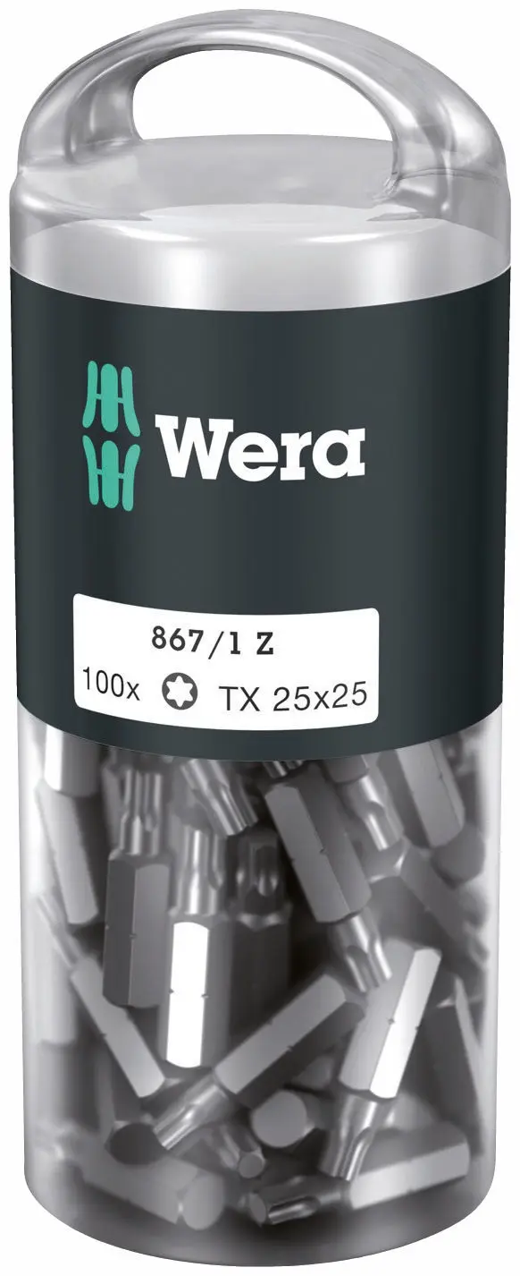 867/1 Z TORX® DIY BIT TORX, DIY 103 TX 25x25 867/1 Z TORX® DIY BIT TORX, DIY 103 TX 25x25