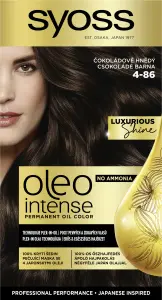 Syoss Oleo Intense olejová barva na vlasy 4-86 Čokoládově Hnědý