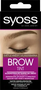 Syoss Brow Tint barva na obočí Světle hnědý, 17 ml