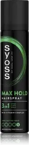 Syoss Max Hold 3v1 lak na vlasy pro fixaci vlasů 75ml
