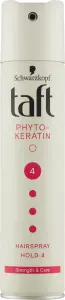 Taft Keratin, lak na vlasy ultra silný, síla fixace 4, 250 ml