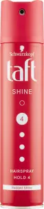 Taft Shine lesk, lak na vlasy se silnou fixací a intenzivním leskem, síla fixace 4, 250 ml