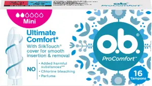 O.B. ProComfort Mini tampony, 16 ks