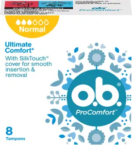 O.B. ProComfort Normal tampony, 8 ks