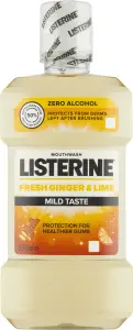 Listerine ústní voda Fresh Ginger & Lime Mild Taste, 500 ml