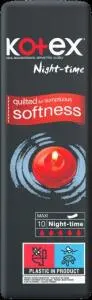 Kotex Maxi Night dámské vložky, 10 ks