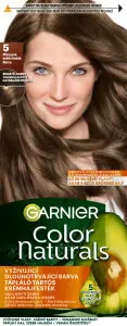 Garnier Color Naturals barva na vlasy, přirozená světle hnědá 5