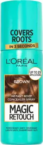 L'Oréal Magic Retouch Brown zakrytí odrostů, 75 ml
