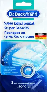 Dr. Beckmann super bělicí prášek, 2 praní, 80 g