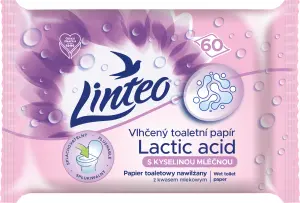Linteo toaletní papír vlhčený s kyselinou mléčnou, 60 ks
