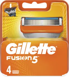 Gillette Fusion, náhradní hlavice, balení 4 kusy
