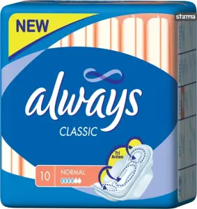 Always Classic Normal dámské vložky, 10 ks