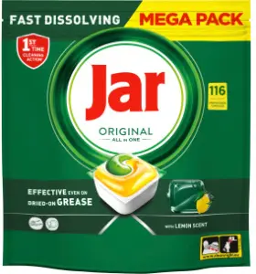 Jar tablety do myčky Yellow, 116ks
