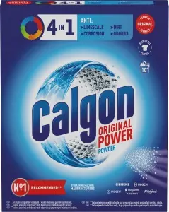 Calgon 3v1 změkčovač vody proti vodnímu kameni, 10 praní, 500 g Calgon 3v1 změkčovač vody proti vodnímu kameni, 10 praní, 500 g