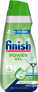 Finish Power Gel 0 % gel do myčky nádobí, 900 ml