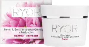 RYOR denní krém s amarantovým olejem a hedvábím 50 ml