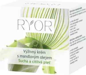 RYOR výživný krém s mandlovým olejem 50 ml