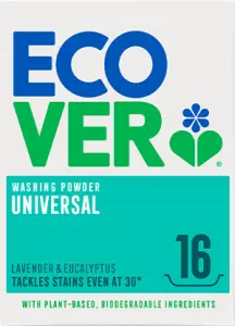 Ecover ekologický prací prášek univerzální levandule a eukalyptus, 16 praní, 1,2 kg