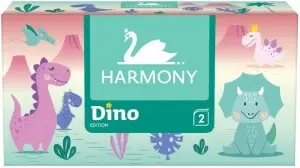 Harmony Dino 2vrstvé papírové kapesníčky v krabici, 150 ks