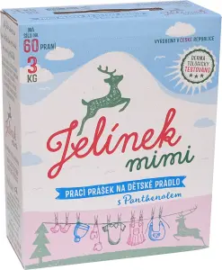 Jelínek mimi prací prášek pro miminka, 60 praní, 3 kg