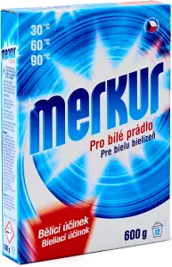 Merkur bílá síla prací prášek pro bílé, 600 g