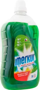 Merkur prací gel pro bílé i barevné prádlo 60 dávek, 3 l