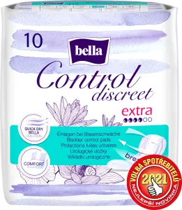 Bella Control Discreet Extra Inkontinenční vložky, 10 ks