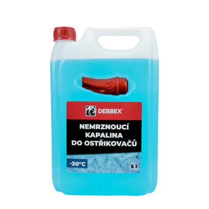 Nemrznoucí kapalina do ostřikovačů -30 °C 5 l kanystr