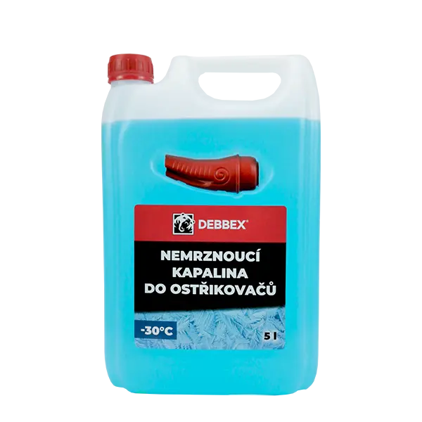 Nemrznoucí kapalina do ostřikovačů -30 °C 5 l kanystr