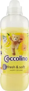 Coccolino aviváž Happy Yellow 39 praní, 975 ml