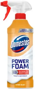 Domestos pěnový čistič toalet a koupelen Power Foam Citrus Blast, 435 ml Domestos pěnový čistič toalet a koupelen Power Foam Citrus Blast, 435 ml