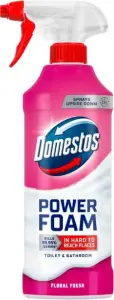Domestos čisticí pěna ve spreji na toaletu a koupelnu Power Foam Floral Fresh 435ml Domestos čisticí pěna ve spreji na toaletu a koupelnu Power Foam Floral Fresh 435ml