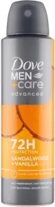 Dove Men+Care Advanced Sandalwood&Vanilla Antiperspirant sprej 150ml