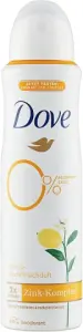 Dove 0% ALU Citrus a Broskev deodorant, 150 ml
