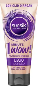Sunsilk maska pro hladké vlasy Liscio Perfetto 1 Minute Wow, 180 ml