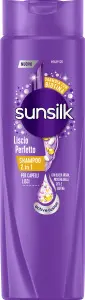 Sunsilk šampon 2in1 Liscio Perfetto pro rovné vlasy, 250 ml