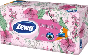 Zewa Deluxe Family Box 3vrstvé papírové kapesníky, 90 ks