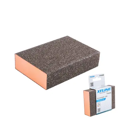 Brusná houba tuhá | 100x70x25 mm, zr. 80