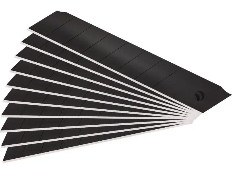 Břity ulamovací do nože 10 ks, 18 mm (tl. 0,5 mm/7 s), SK2