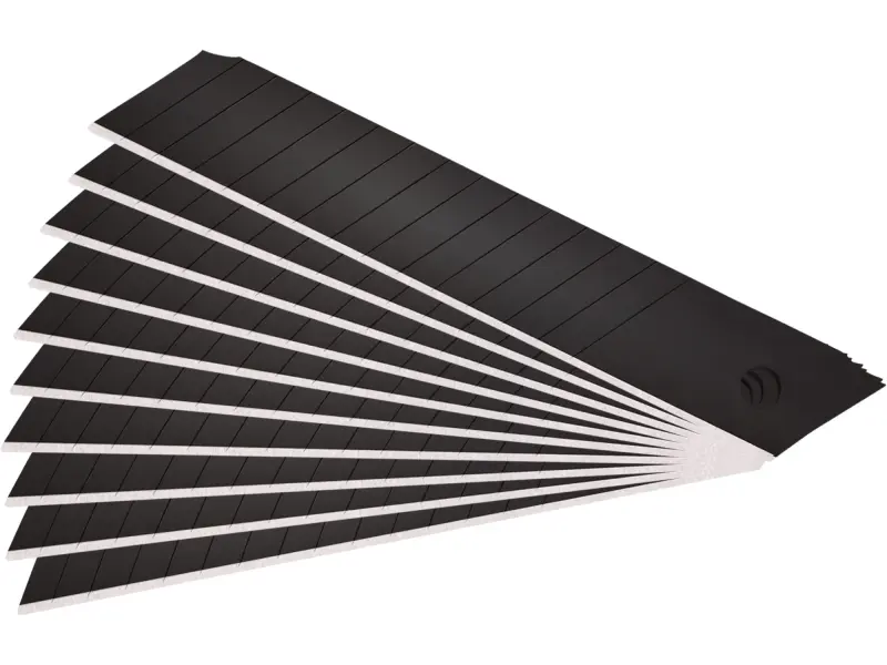 Břity ulamovací do nože 10 ks, 18 mm (tl. 0,5 mm/14 s), SK2