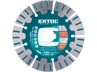 Kotouč diamantový řezný segmentový Long Life Cut, suché řezání, O 125x22,2x1,9 mm