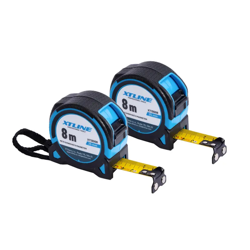 XTLINE Metr svinovací s magnetem | 8m x 25 mm XTLINE Metr svinovací s magnetem | 8m x 25 mm