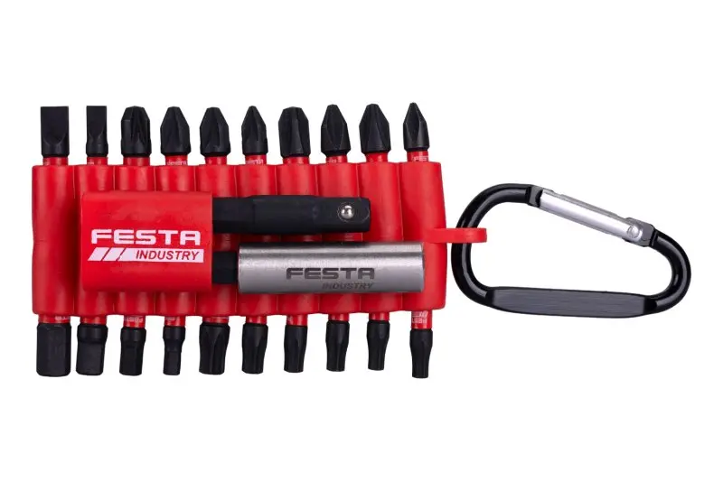 Sada torzních bitů FESTA INDUSTRY S2 25mm s magnetickým adapterem