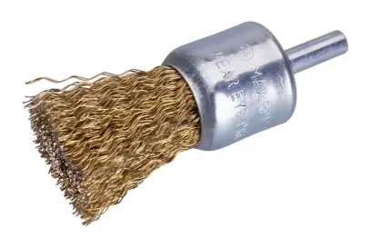 Kartáč rotační koncový vlnitý WESTBERG 25mm stopka