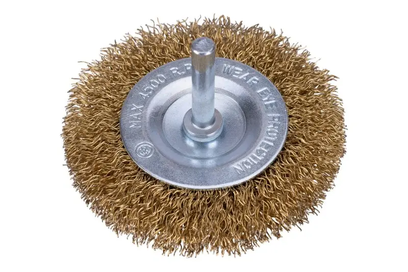 Kartáč rotační radiální vlnitý. WESTBERG 75mm stopka