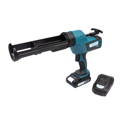 Aku vytlačovací pistole 310 ml, 18 V + baterie 2.0 Ah + nabíječka 2.4 A